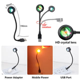 Sunset Lamp Gouden Uur Slimme USB LED Lamp