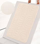 Geometrische Antislip Badkamermat – Comfortabel en Stijlvol voor jouw Badkamer