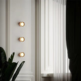 Moderne Dimple Glas LED Wandlamp