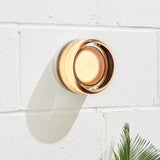 Moderne Dimple Glas LED Wandlamp