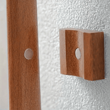 StepGlide - Lange schoenlepel met gebogen punt en magnetische wandsteun