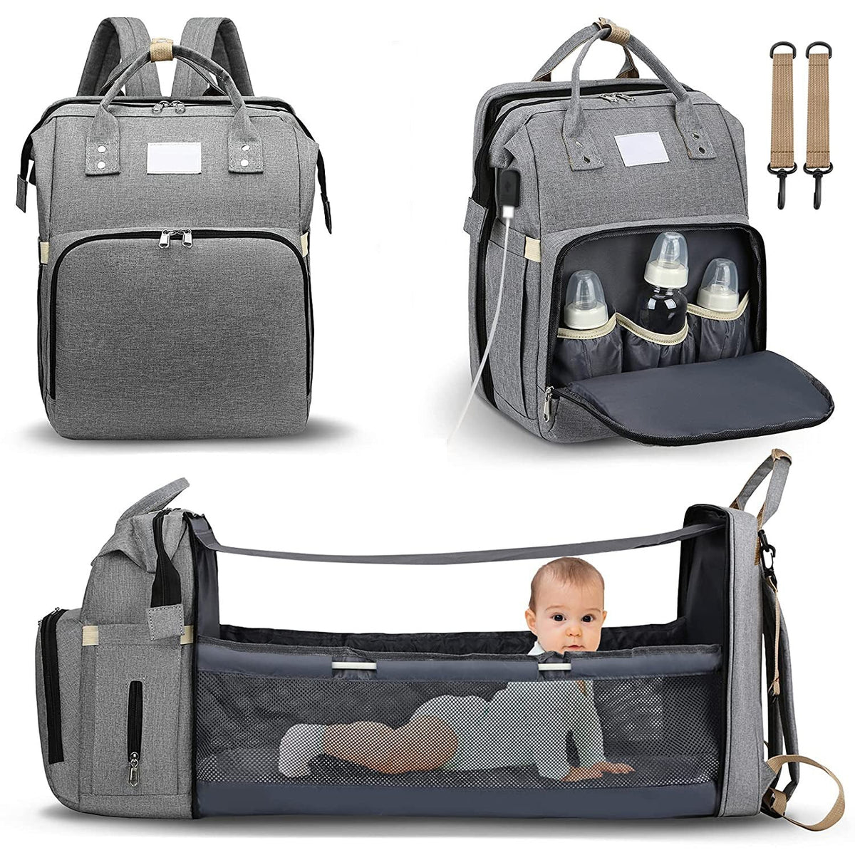 Alles in één mama tas | Een echte MUSTHAVE voor iedere moeder!