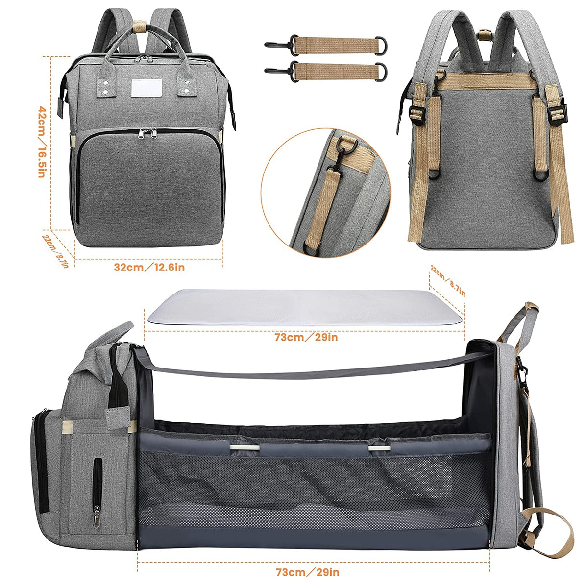Alles in één mama tas | Een echte MUSTHAVE voor iedere moeder!