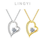 TimelessLove Ketting | Hartvorm | Elegant Zirkonia Design