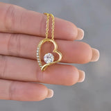 TimelessLove Ketting | Hartvorm | Elegant Zirkonia Design