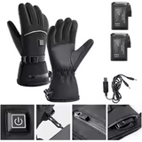 Elektrische Winterhandschoenen - Verwarmd | 3 Temperatuurkeuzes | Waterdicht
