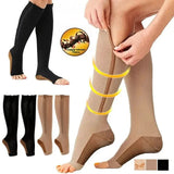 CIRCULARELIEF – Compressiekousen met rits voor ondersteuning en verlichting