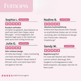 Intimrasierer voor vrouwen | Elektrische damesrasierer voor intiem gebied | Bikini trimmer | Femora