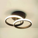 Moderne LED plafondlamp kroonluchter – geometrische armatuur in moderne stijl