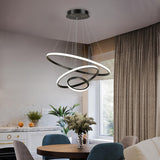 Designer LED hanglamp kroonluchter – moderne 3D ringvorm