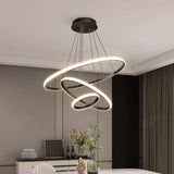 Designer LED hanglamp kroonluchter – moderne 3D ringvorm