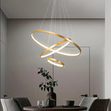 Designer LED hanglamp kroonluchter – moderne 3D ringvorm