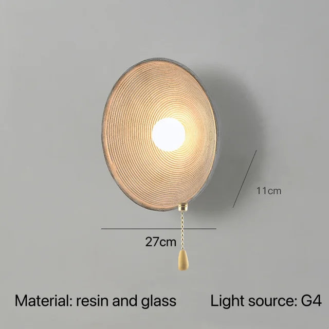 Subtile Japanse Wandlamp - ZenLight
