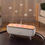 Diffuser & Luchtbevochtiger | LED Aromadiffuser met Kleurverandering & Afstandsbediening | JellyMist