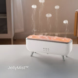 Diffuser & Luchtbevochtiger | LED Aromadiffuser met Kleurverandering & Afstandsbediening | JellyMist