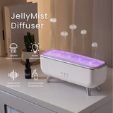 Diffuser & Luchtbevochtiger | LED Aromadiffuser met Kleurverandering & Afstandsbediening | JellyMist