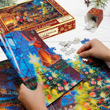 Kerstpuzzel Adventskalender - 24 Dagen Aftellen