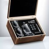 Luxueuze Kristallen Whiskeykaraf en Glazen Set – WhiskeyWave