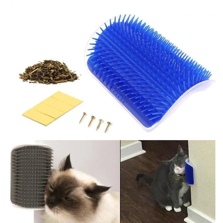 Katten-Eckbürste voor Zelfzorg - PurrGroom