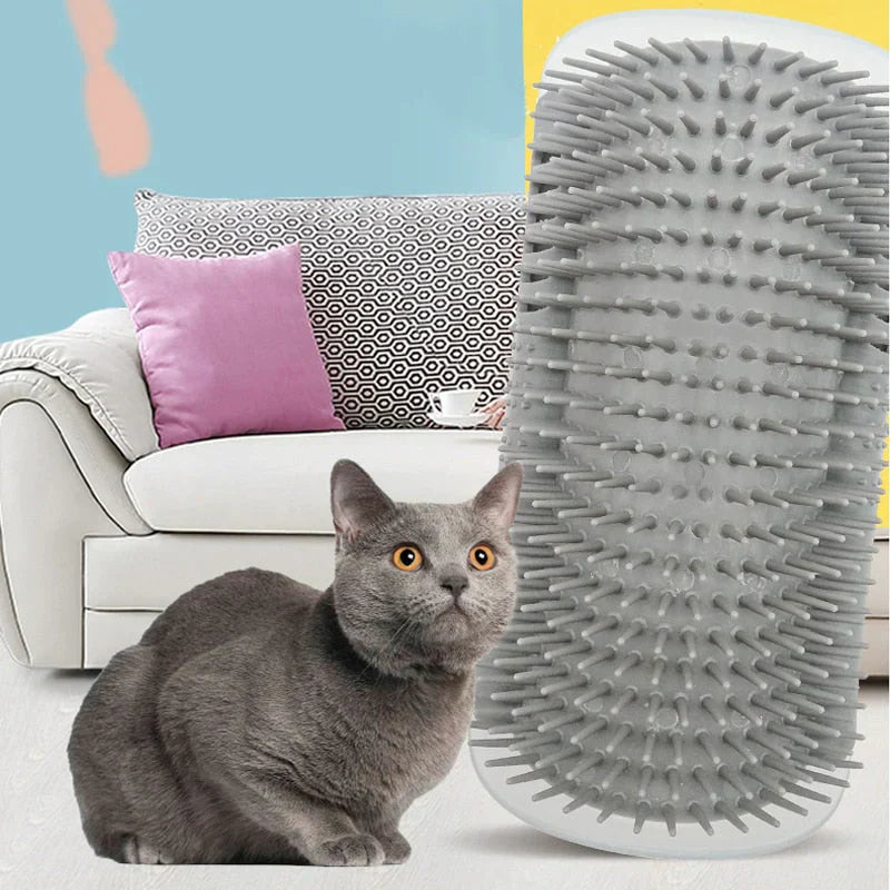 Katten-Eckbürste voor Zelfzorg - PurrGroom