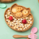 Kinder-servies set met zuignap – EcoFeast