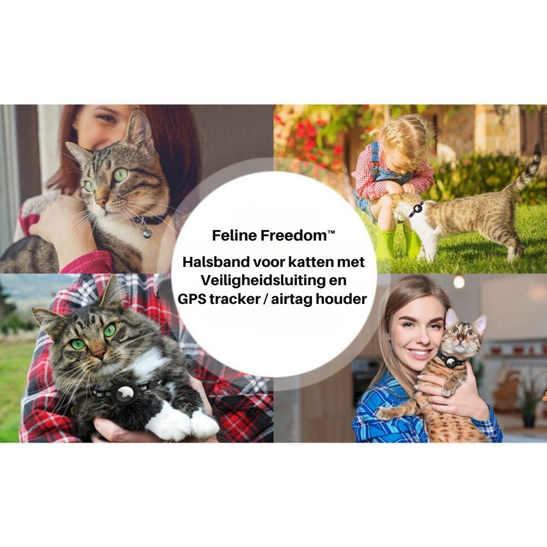 Kattenhalsband met Veiligheidsluiting - Milo