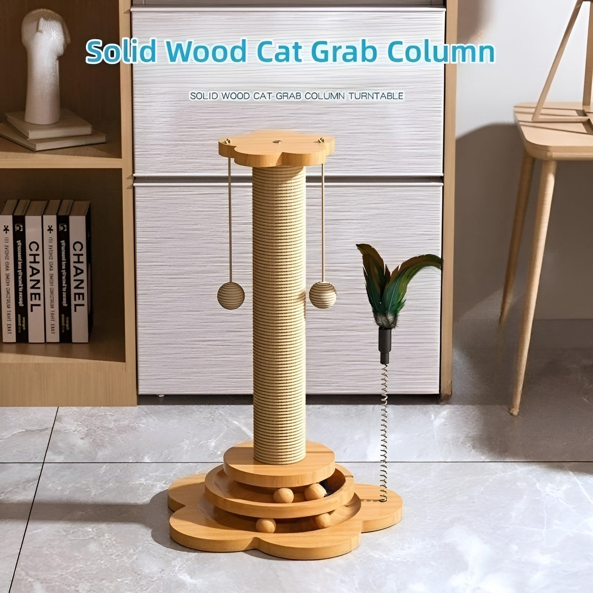 Houten Speelballen voor Katten - WoodPounce