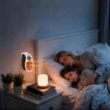 Keramische Verwarmingsventilator | Verwarming voor Stopcontact | Stille mini Verwarmingsventilator | ThermoDock