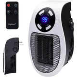 Keramische Verwarmingsventilator | Verwarming voor Stopcontact | Stille mini Verwarmingsventilator | ThermoDock