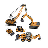 Speelgoed Bouwplaats Set - Graafmachines & Kranen - Creatieve Spelletjes