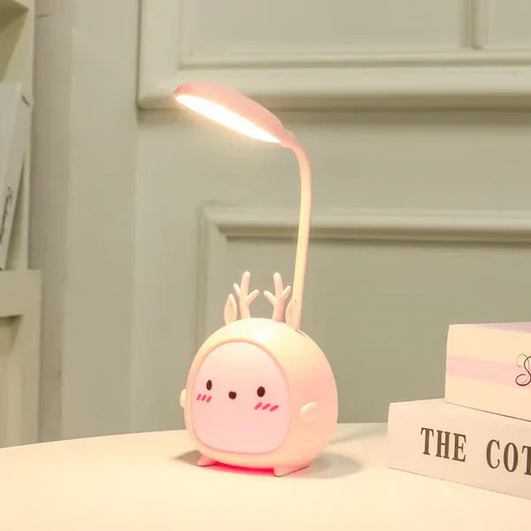 Kinderleeslamp met oogbescherming en USB-nachtlamp - BrightBuddy