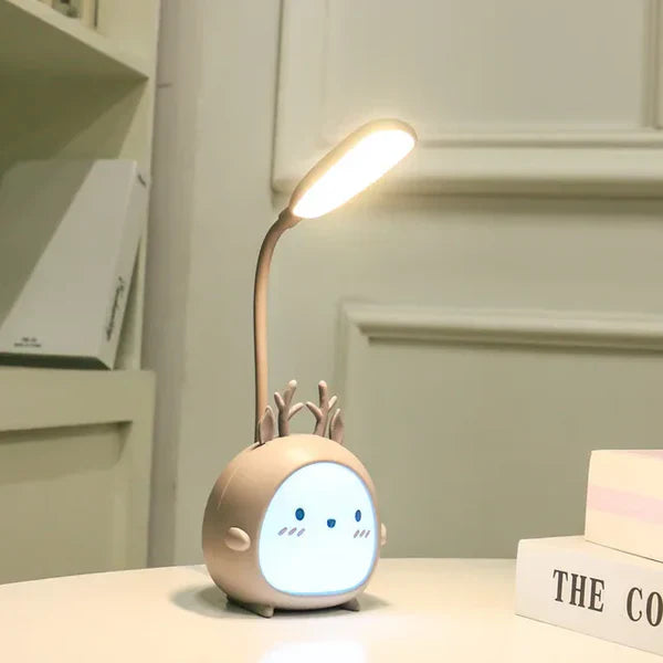 Kinderleeslamp met oogbescherming en USB-nachtlamp - BrightBuddy