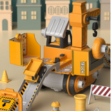 LittleBuilder Speelset - Vrachtwagen, Graafmachine & Kraan