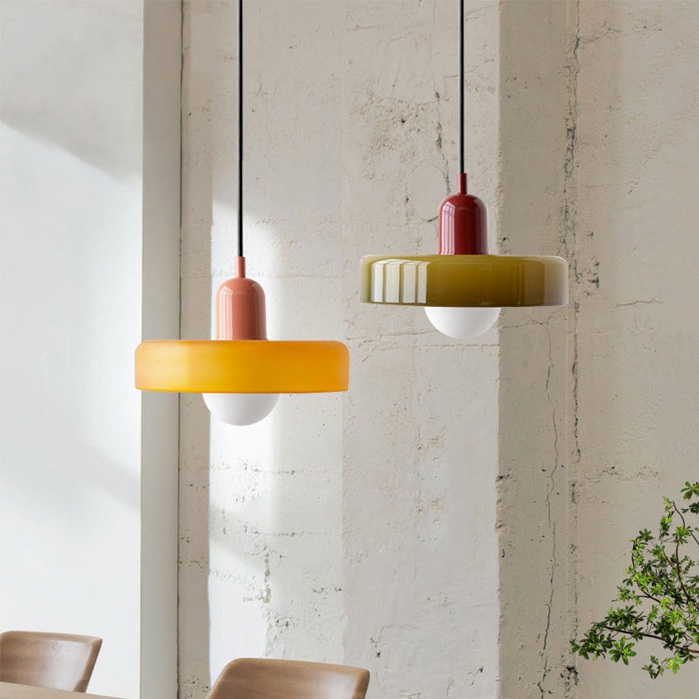 Kleurrijke Hanglamp | Bauhaus Stijl | Artistiek Design