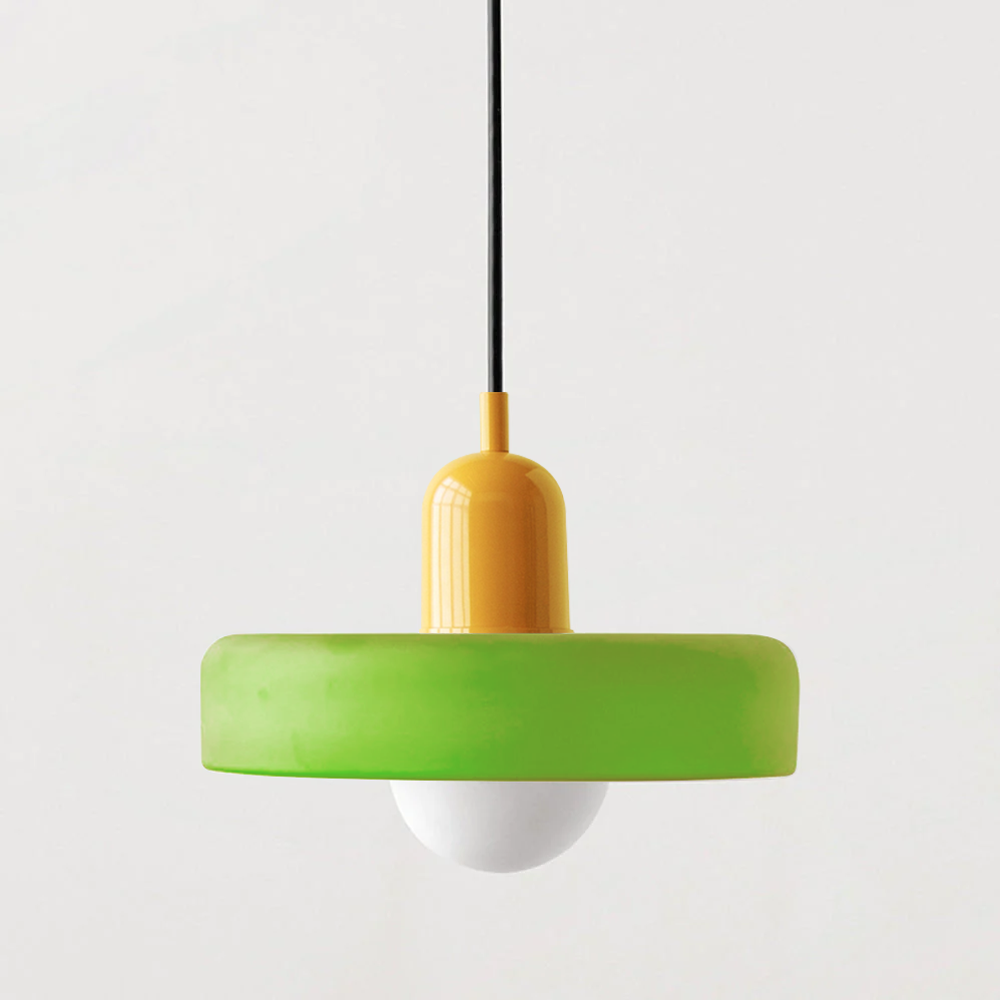 Kleurrijke Hanglamp | Bauhaus Stijl | Artistiek Design