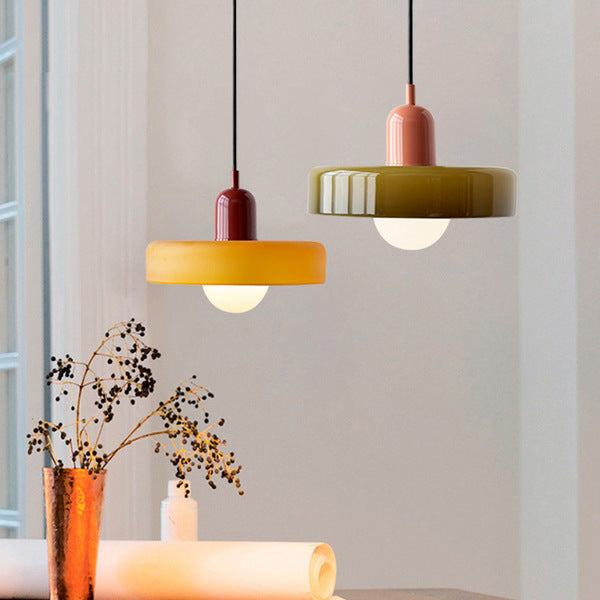 Kleurrijke Hanglamp | Bauhaus Stijl | Artistiek Design