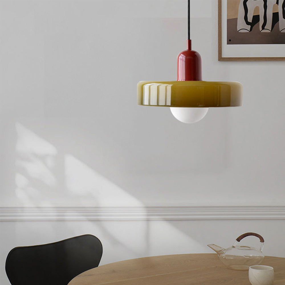 Kleurrijke Hanglamp | Bauhaus Stijl | Artistiek Design