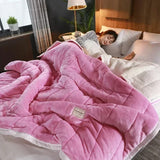 Koraal Fleece Deken | Warm & Comfortabel | Herfst Winter