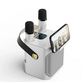 Krachtige Draagbare Bluetooth Karaoke Speaker - 360° Surround