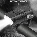 Heldere Fietsverlichting LED | USB Oplaadbare Koplamp MTB