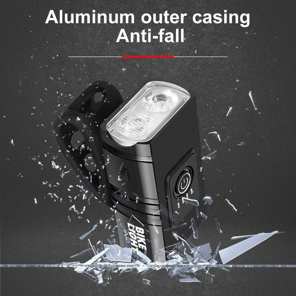 Heldere Fietsverlichting LED | USB Oplaadbare Koplamp MTB