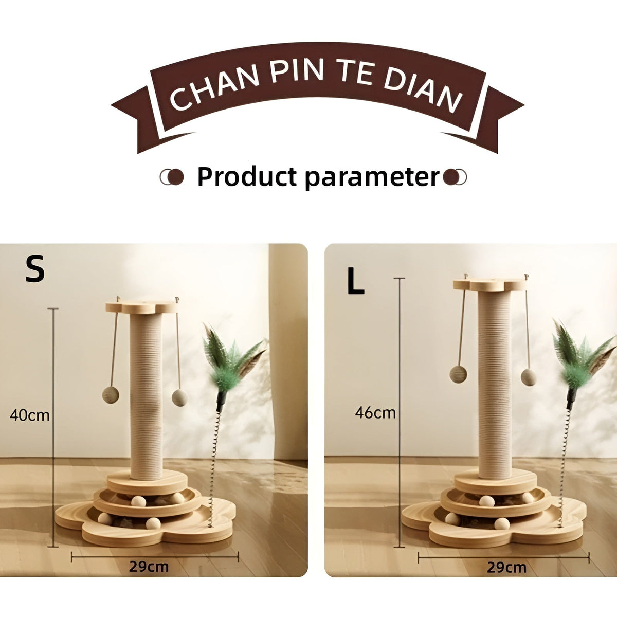 Houten Speelballen voor Katten - WoodPounce