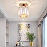 Moderne Kristallen Plafondlamp – CrystalGlow