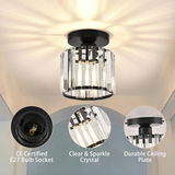 Moderne Kristallen Plafondlamp – CrystalGlow
