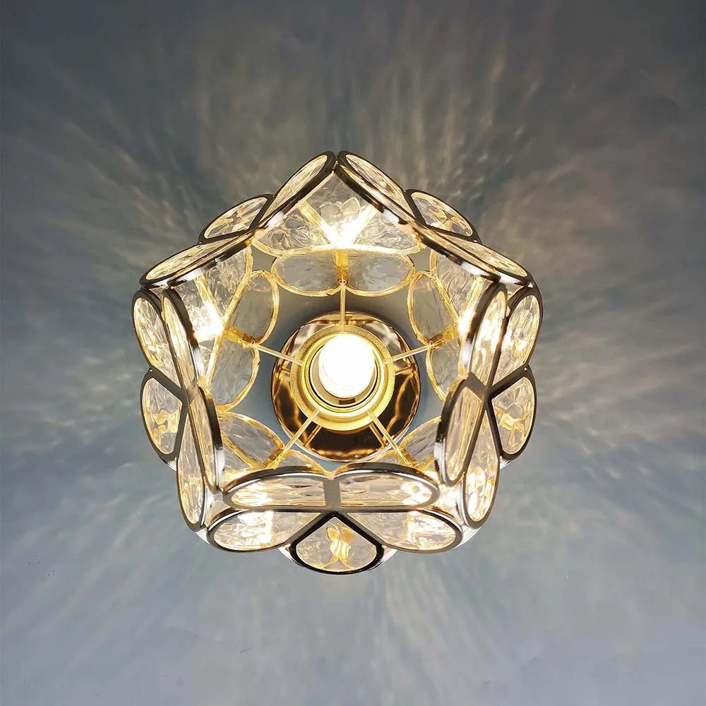 Glasbloemen Plafondlamp - FloraGlow