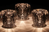 Kristallen Tafellamp VÉLORIA | Diamantoptiek & 360° Lichtspel | Draadloos & Oplaadbaar via USB | Tot 12 uur Brandduur