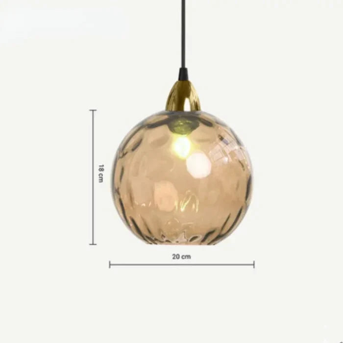 Glas-Kogel-Hanglamp - LumiSphere