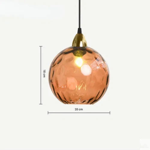 Glas-Kogel-Hanglamp - LumiSphere