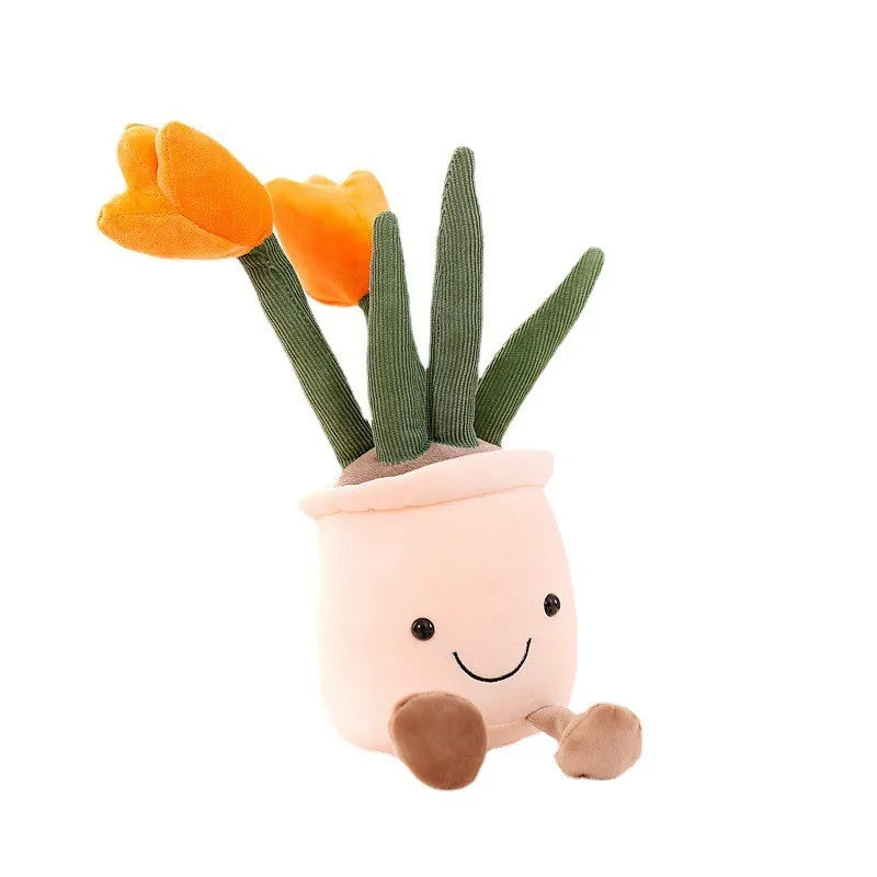 Lustige Bloemen Pluchefiguur - BloomBuddy