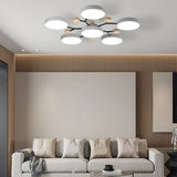LED Plafondlamp - Modern Design | Hout & Metaal